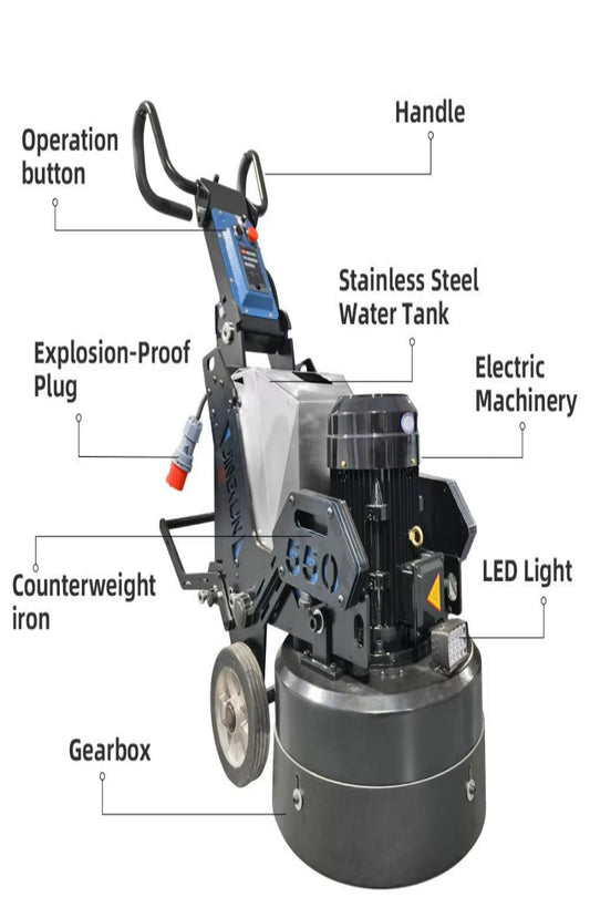 Concrete Floor Grinder 550J FREE SHIPPING!!!