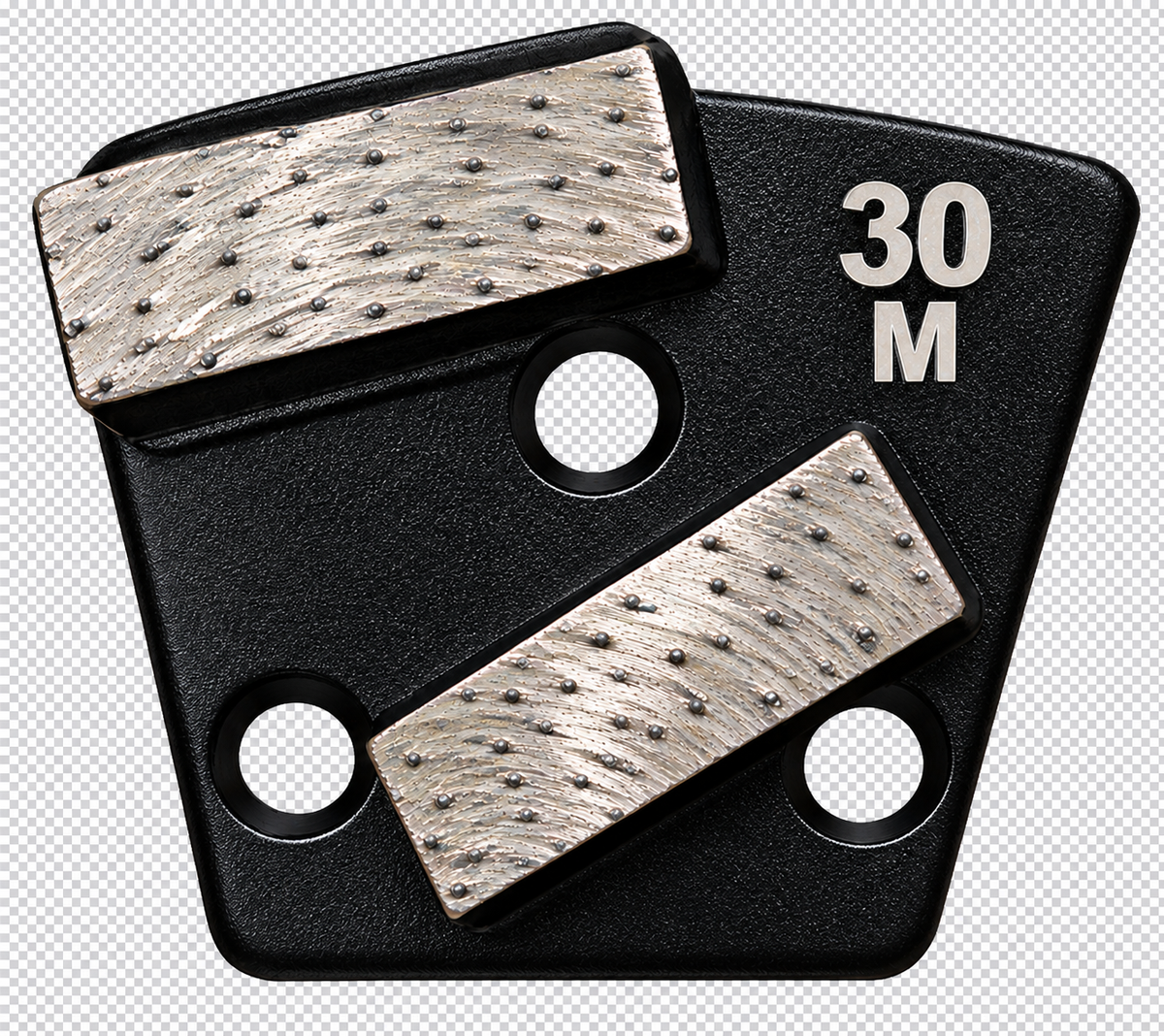 30 Grit Trapezoid Diamond Grinding Shoes #30 Med /Soft (Aggressive) Free Shipping!!