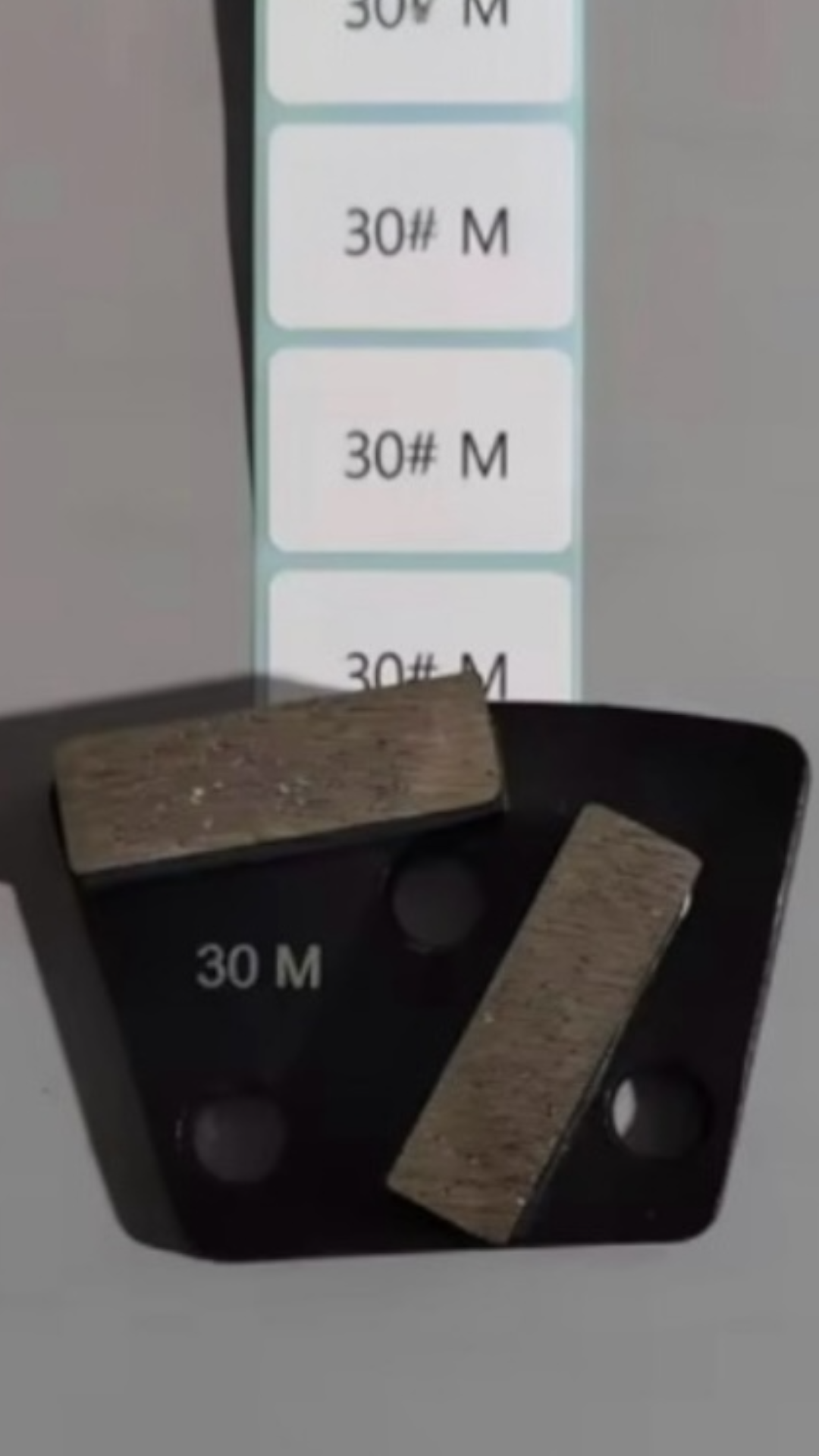 30 Grit Trapezoid Diamond Grinding Shoes  #30 Med (Aggressive) Free Shipping!!