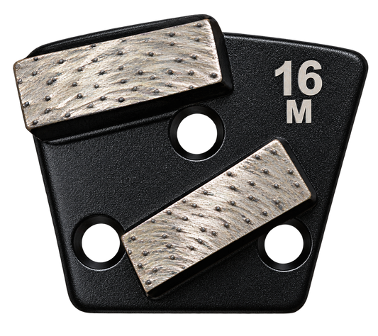 16 Grit Trapezoid Diamond Grinding Shoes (Aggressive Med) Free Shipping!!