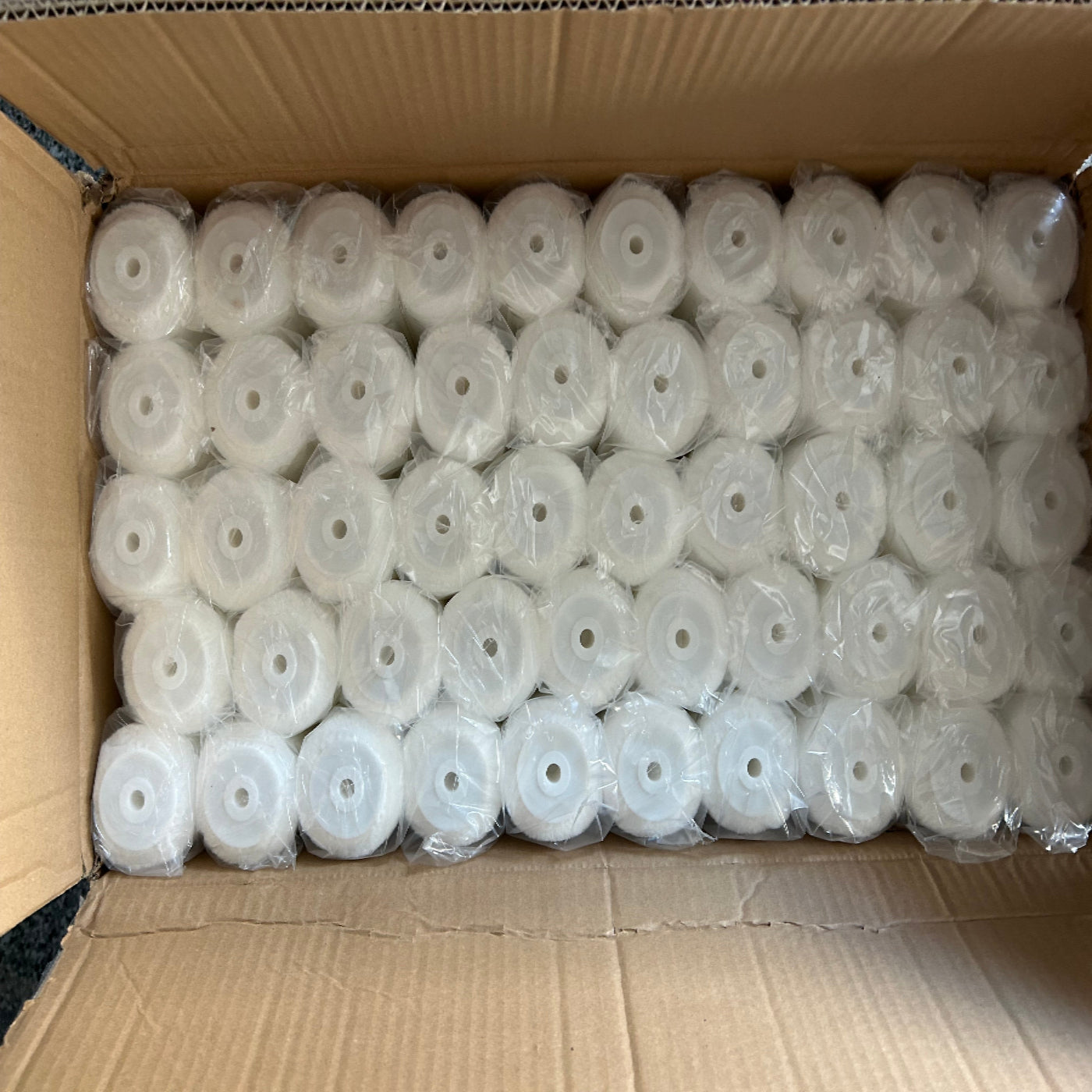 18 in roller. 50 Count Epoxy Coatings Sale $169.99  FREE SHIPPING!!