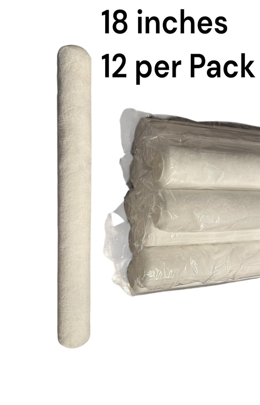 18 in roller.12 Count Epoxy Coatings Sale $42.00  FREE SHIPPING!!